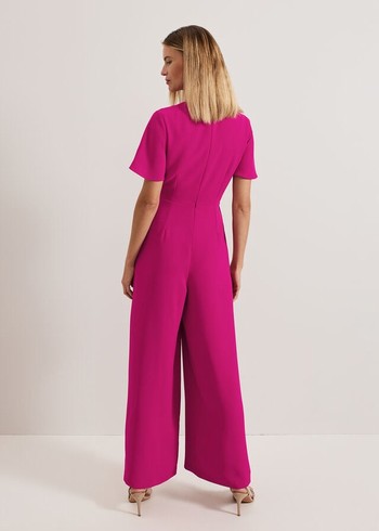 Phase Eight Julissa Jumpsuit Pink USA | 1743926-XA